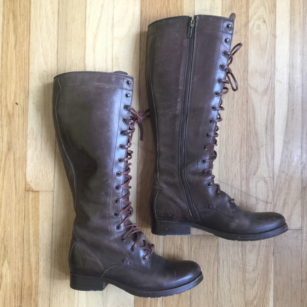 Frye Melissa Tall Lace Boots
